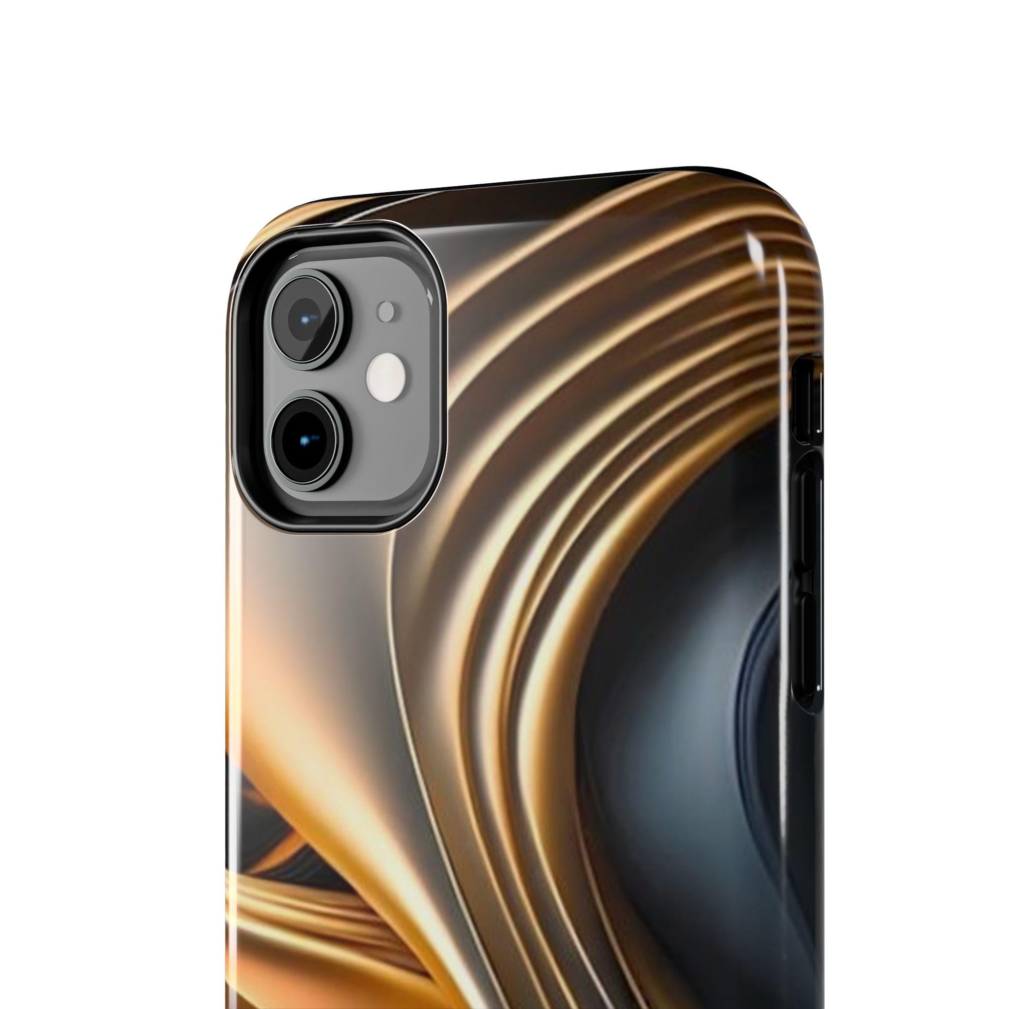 Metallic Swirl Phone Case