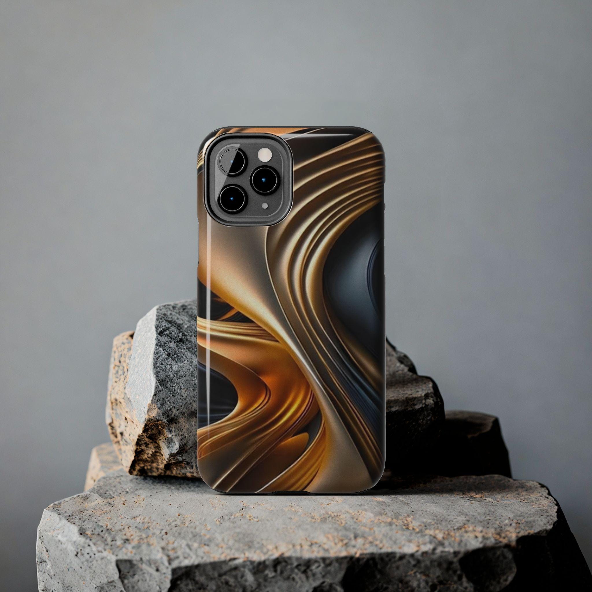 Metallic Swirl Phone Case