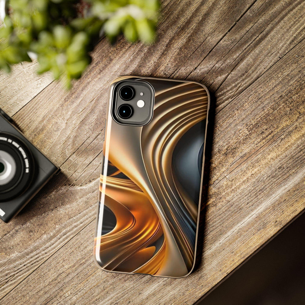 Metallic Swirl Phone Case