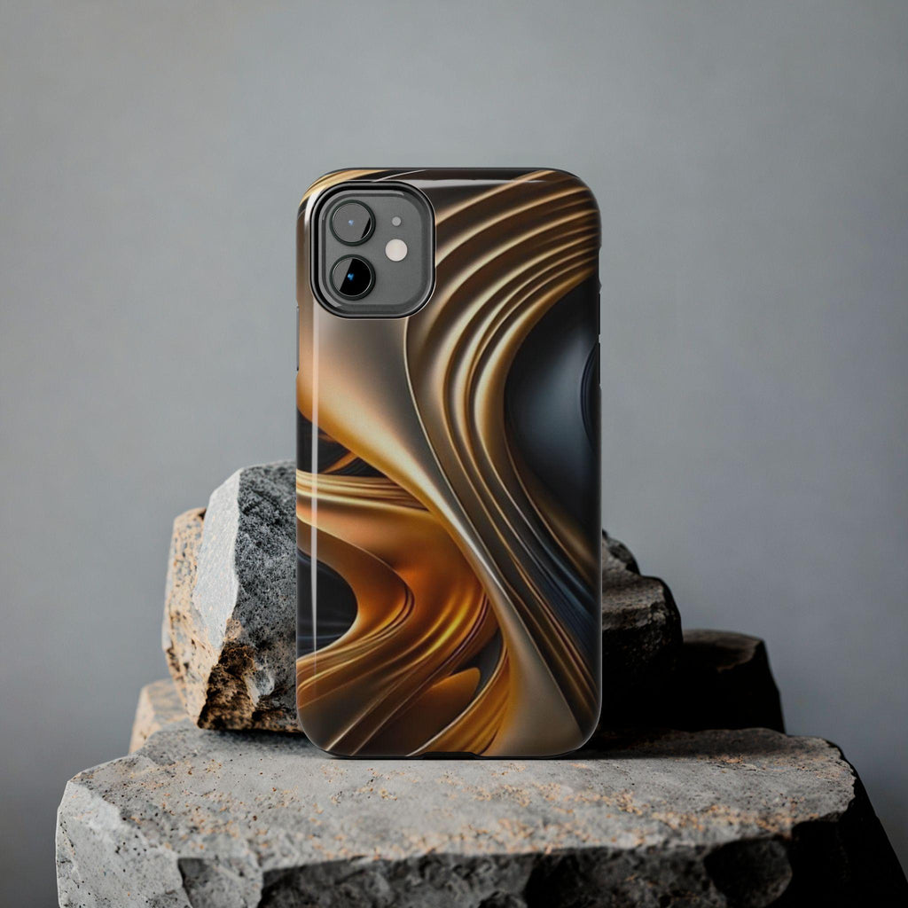 Metallic Swirl Phone Case