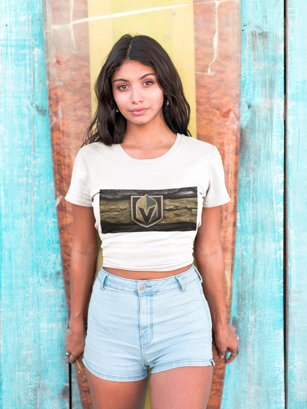 Gold Knight Helmet Logo T-Shirt | Sports Team Crest, Black and Gold