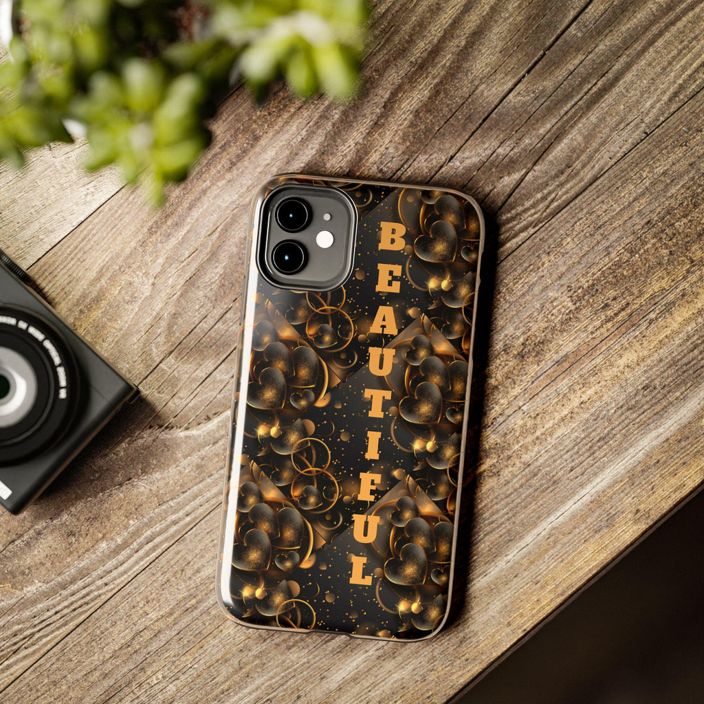 Metallic Swirl Phone Case